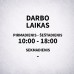 Darbo laiko lipdukas Nr. 5